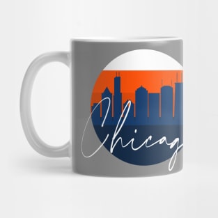 Chicago Football Skyline Mug